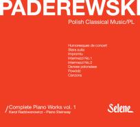Okładka książki Paderewski: Complete Piano Works Vol.1