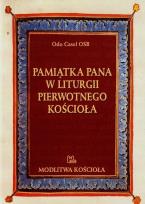 Okładka książki Pamiątka Pana w liturgii pierwotnego Kościoła