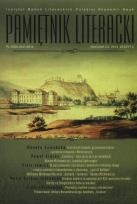 Opakowanie Pamiętnik literacki 2/2014