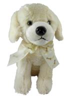 Opakowanie Piesek Zak kremowy 25cm siedzący