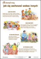 Opakowanie Plansza Miś Marcyś uczy Jak się zachować wobec innych