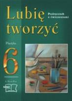 Okładka książki Plastyka Lubię tworzyć kl.6 podr z ćw  MAC