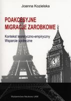 Okładka książki Poakcesyjne migracje zarobkowe