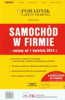 Opakowanie Podatki 2014/07 Samochód w firmie