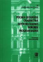 Opakowanie Polska geografia osadnictwa Dotychczasowy dorobek Program badań