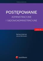 Okładka książki Postępowanie administracyjne  i sądowoadministracyjne