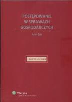 Okładka książki Postępowanie w sprawach gospodarczych