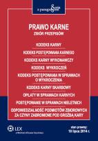 Okładka książki Prawo karne Zbiór przepisów