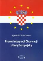 Okładka książki Proces integracji Chorwacji z Unią Europejską