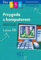 Okładka książki Przygoda z komputerem 4-6 podr + 2 CD Gratis MAC