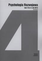 Opakowanie Psychologia Rozwojowa Tom 18 nr 4 rok 2013