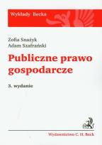 Okładka książki Publiczne prawo gospodarcze