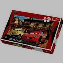 Okładka książki Puzzle 100 Auta Kumple TREFL