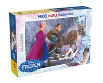 Opakowanie Puzzle dwustronne maxi Frozen 108