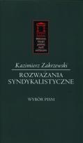 Okładka książki Rozważania syndykalistyczne