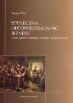 Okładka książki Społeczna odpowiedzialność biznesu