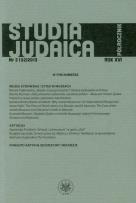 Opakowanie Studia Judaica 2013/02 (32)