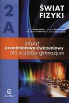 Okładka książki Świat fizyki 2AZeszyt przedmiotowo-ćwiczeniowy