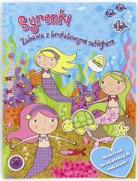 Okładka książki Syrenki - Zabawa z brokatowymi naklejkami