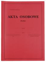 Okładka książki Taczka na akta osobowe A4