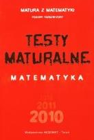 Okładka książki Testy maturalne matematyka Z.R. 2011
