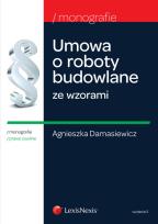 Okładka książki Umowa o roboty budowlane ze wzorami