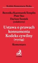 Opakowanie Ustawa o prawach konsumenta. Kodeks cywilny (wyciąg). Komentarz