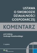 Opakowanie Ustawa o swobodzie działalności gospodarczej