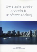 Opakowanie Uwarunkowania dobrobytu w sferze realnej