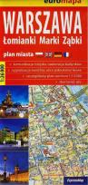 Opakowanie Warszawa plan miasta