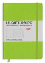 Opakowanie Weekly Planner 2015 & Notebook Medium limonkowy