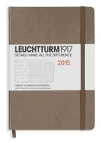 Opakowanie Weekly Planner 2015 & Notebook Medium taupe