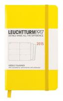 Opakowanie Weekly Planner 2015 Pocket cytrynowy