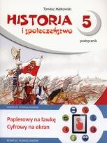 Okładka książki Wehikuł czasu Historia i społeczeństwo 5 Podręcznik + multipodręcznik + CD