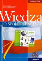 Okładka książki Wiedza o społeczeństwie 1 Podręcznik