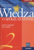 Okładka książki Wiedza o społeczeństwie 2 Zeszyt ćwiczeń