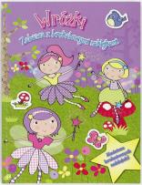 Okładka książki Wróżki - Zabawa z brokatowymi naklejkami