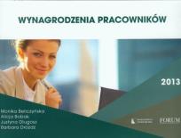 Okładka książki Wynagrodzenia pracowników 2013