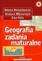 Okładka książki Zadania maturalne Geografia CD Gratis DEMART/PWN