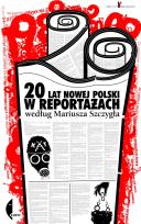 Okładka książki 20 lat nowej Polski w reportażach...