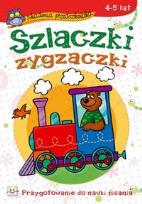 Okładka książki Akademia przedszkolaka Szlaczki zygzaczki 4-5 lat