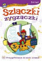 Okładka książki Akademia przedszkolaka Szlaczki zygzaczki 5-6 lat