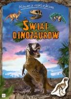 Okładka książki Album z naklejkami - Świat Dinozaurów