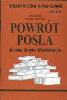 Okładka książki Biblioteczka opracowań nr 016 Powrót posła