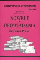Okładka książki Biblioteczka opracowań nr 024 Nowele,Opow. Prus