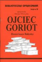 Okładka książki Biblioteczka opracowań nr 039 Ojciec Goriot