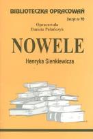 Okładka książki Biblioteczka opracowań nr 070 Nowele H.Sienkiewicz