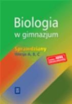 Okładka książki Biologia sprawdziany wersje A, B, C