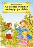 Okładka książki Co słonko widziało wędrując po niebie SARA