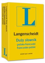 Opakowanie Duży słownik polsko francuski francusko polski